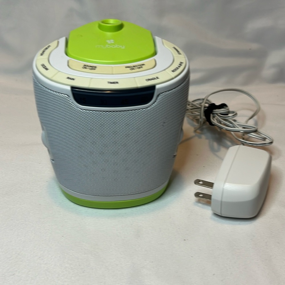 Homedics My Baby Lullaby Sound Spa Projector Machine MYB-S300A